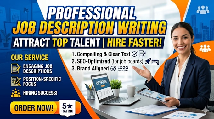 write your job descriptions or job postings
