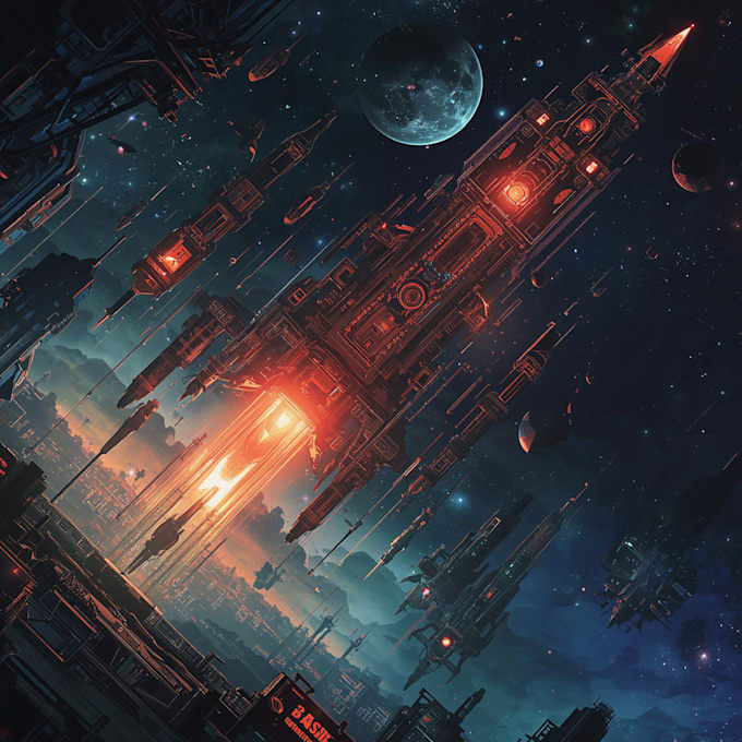 sci fi illustration and sci fi art