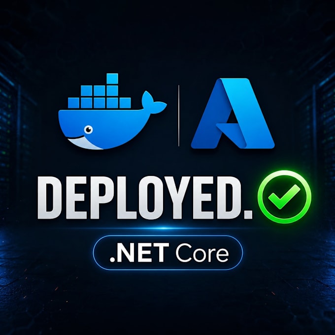 dockerize your asp dotnet core app and deploy it to azure app service or aks