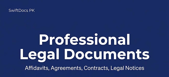 draft legal documents, agreements and contracts