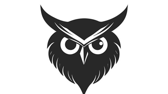 draw face line art logo or line drawing