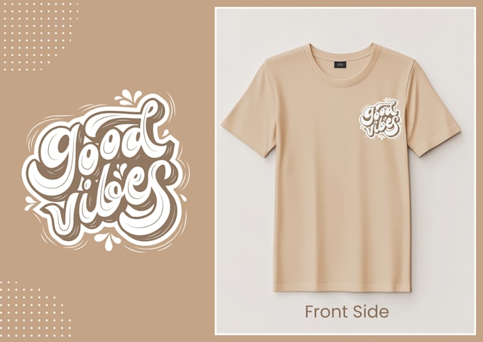create custom t shirt design and typography tshirt artwork