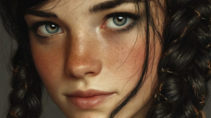 draw digital illustration realistic