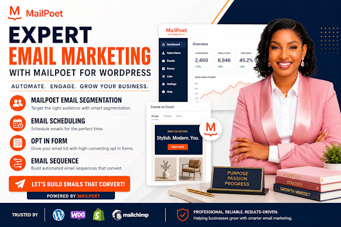 setup mailpoet email segmentation, email scheduling, opt in form, email sequence