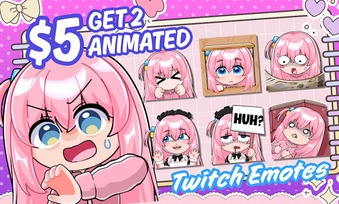 draw custom twitch emotes, sub badges, panels, alerts for stream