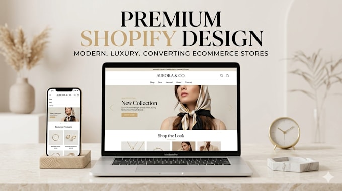 create a premium shopify store