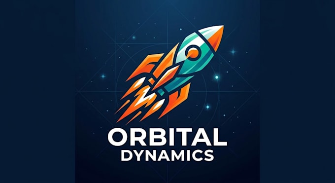 design a modern and dynamic rocket logo for your brand