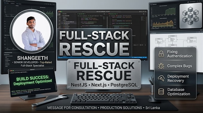fix API nextjs authentication postgresql database issues