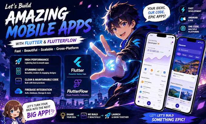 build flutterflow app, flutter flow and be flutterflow mobile app developer