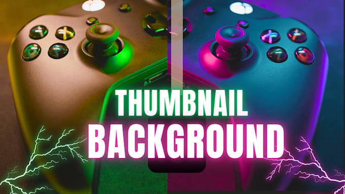design eye catching gaming youtube thumbnails