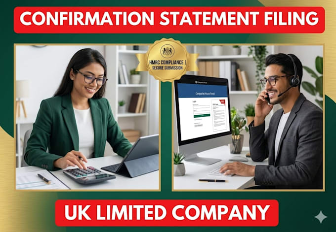file confirmation statement cs01 for a UK limited company