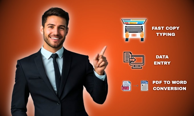 do copy typing and pdf to word conversion