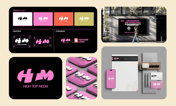 design a professional logo and brand identity