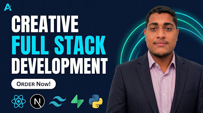 Do custom website development as front end or full stack web developer ...