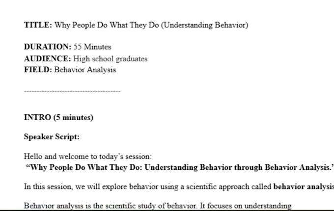 write engaging educational video scripts