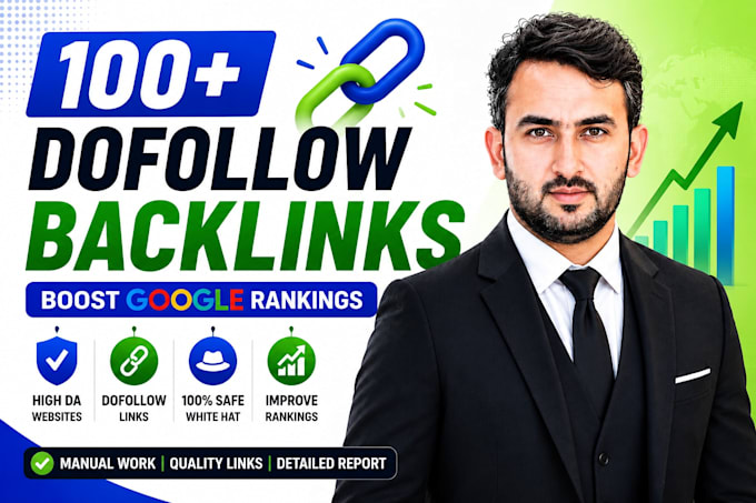 build 100 high quality manual SEO backlinks for your website