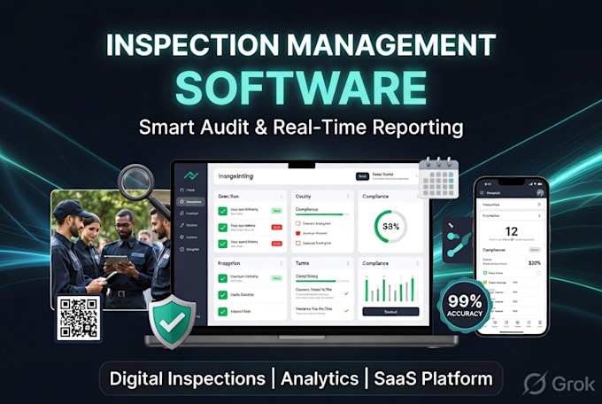 build inspection managementsoftware with reporting dashboard