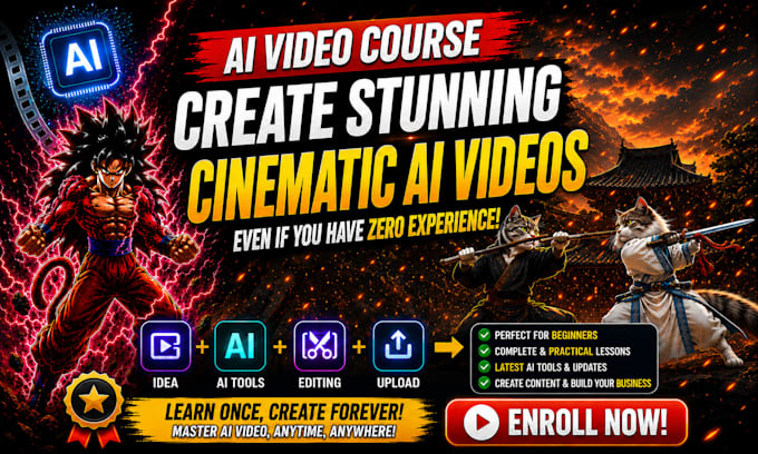 video ai courses cinematic