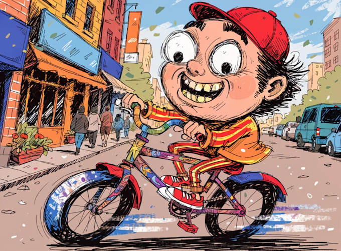 create unique and funny caricature art