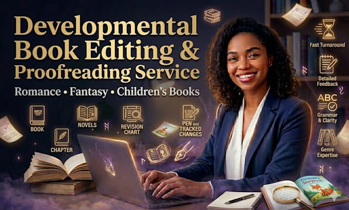 proofread, developmental book editing, novel book editor, children book fantasy