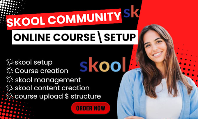 do course creation, skool online course content, skool community setup
