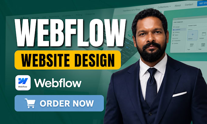 develop, design, and redesign webflow website as webflow expert figma to webflow