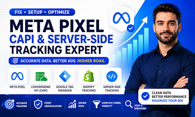 fix meta pixel, capi server side tracking for shopify and meta facebook ads