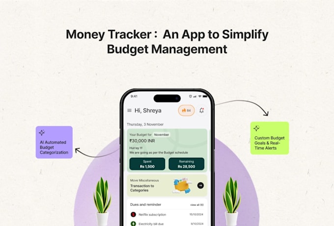 develop ai expenses tracker app budget management app ai financial planner app