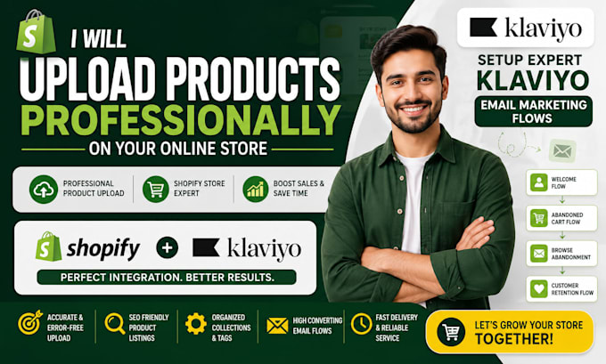 setup expert klaviyo email marketing flows for your shopify store