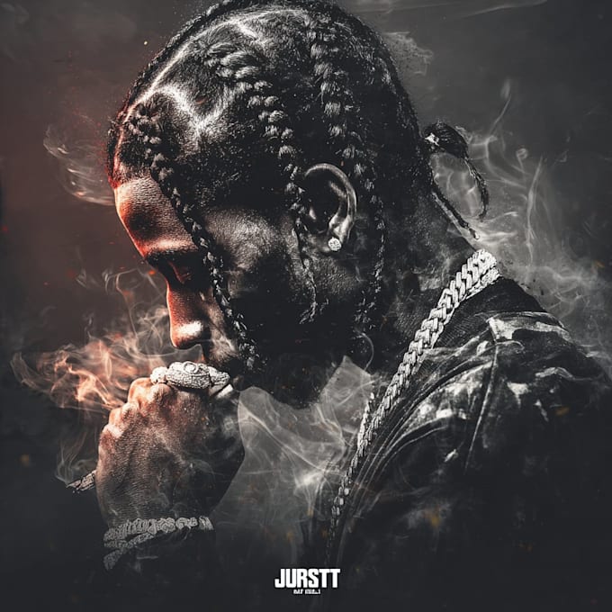 make cool album, ep, mixtape cover design and illustration