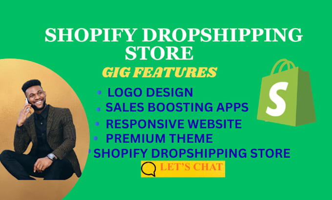 build shopify website, design or redesign shopify store, dropshipping store