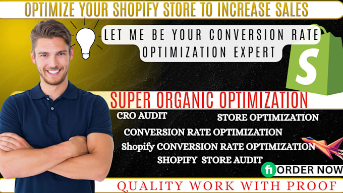 boost shopify store sales with cro audit store optimization