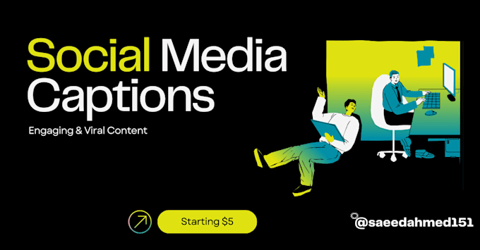 write engaging social media captions and posts