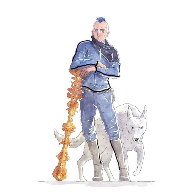 2d character animation, cartoon animation, anime video