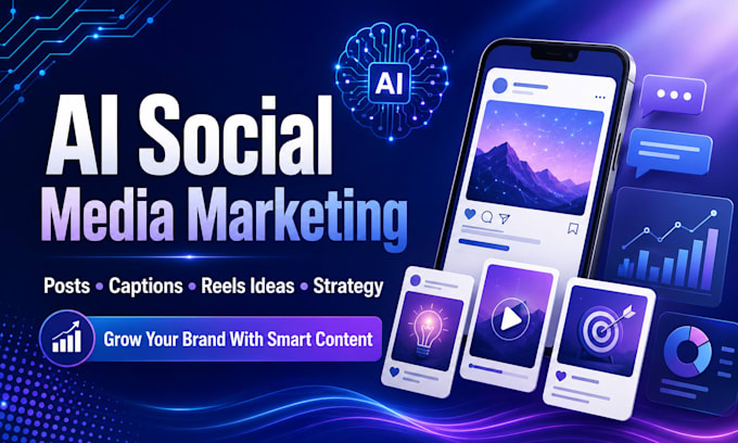 create ai social media content