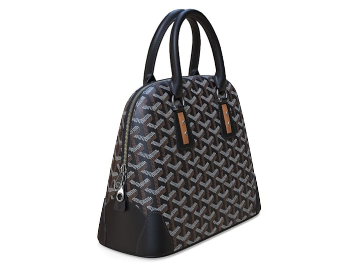 design realistic 3d bag design, handbag modeling and product rendering