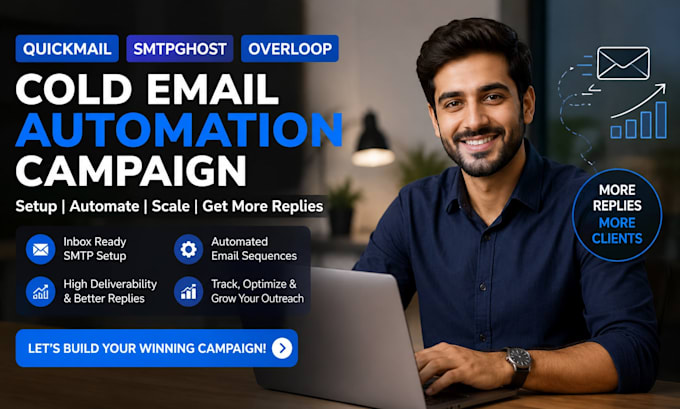 setup quickmail smtpghost overloop cold email automation campaign