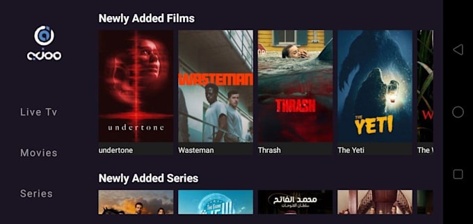 build iptv apps for smart TV, firestick, android TV, and mobile