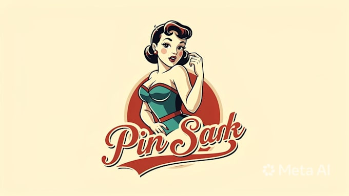 Design a retro pin up girl logo with vintage style by Julio_freit60 ...