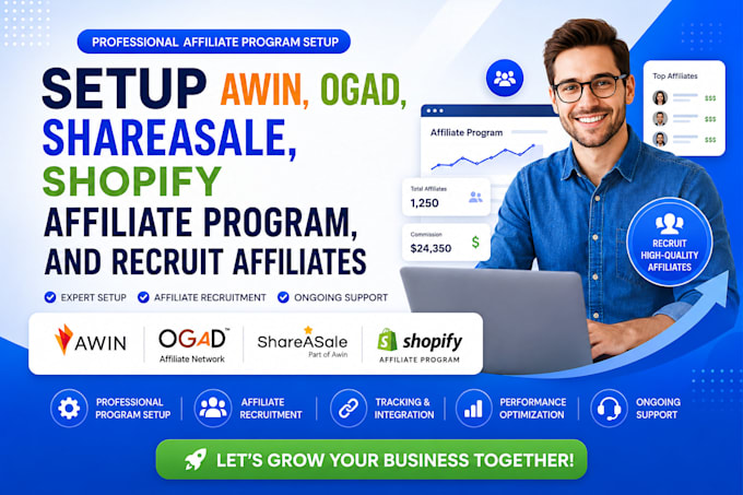 setup wordpress affiliate program using affiliatewp, awin, or firstpromoter