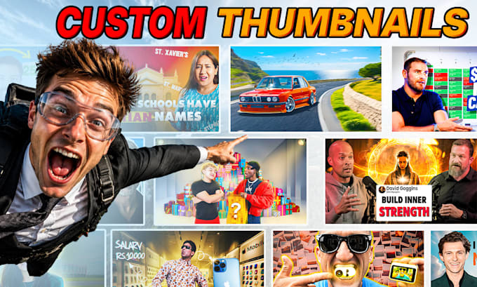 design a professional youtube thumbnail  that boosts CTR
