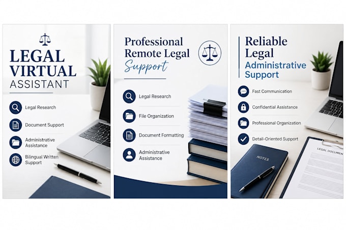 legal virtual assistant and legal documetual assistant