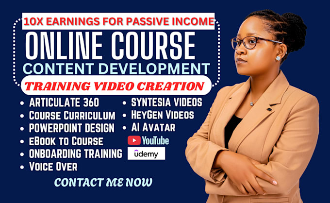 create interactive online course content and engaging video course editing