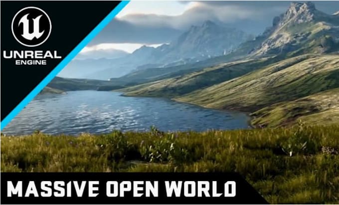 create open world environments and landscapes in unreal engine 5