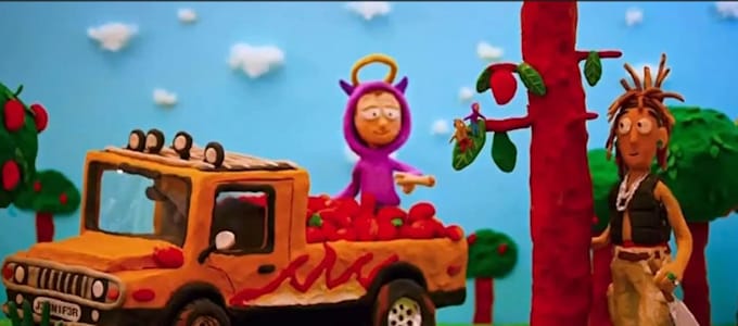 create claymation stop motion puppet animation music video clay character