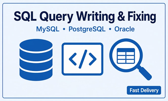 write, fix, and optimize your sql queries for mysql, postgresql, and oracle