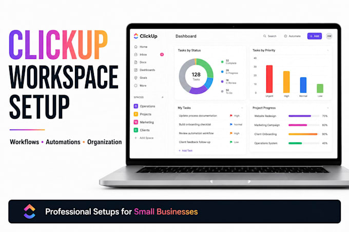 up and optimize your clickup workspace