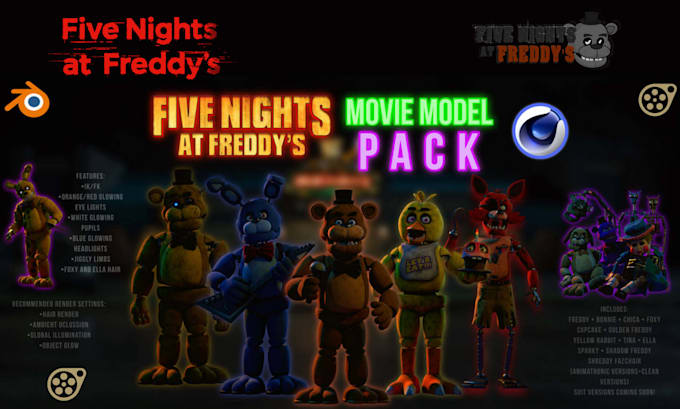 edit, create, port custom sfm model, tf2 model, gmod playermodel, fnaf character