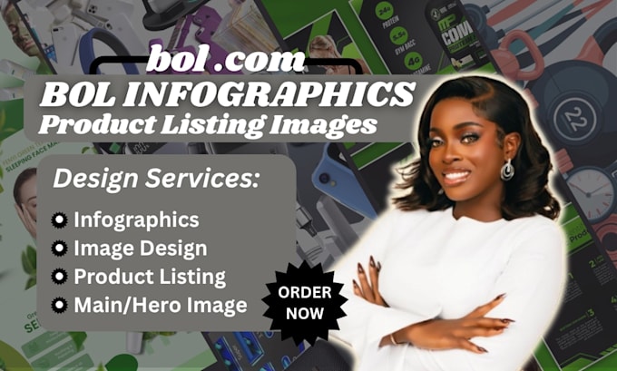 design bol infographic product listing