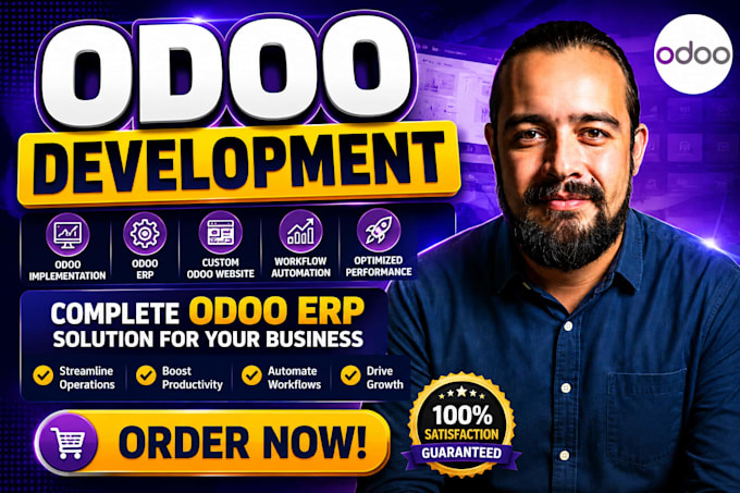 odoo development odoo implementation, optimized odoo erp and api integration